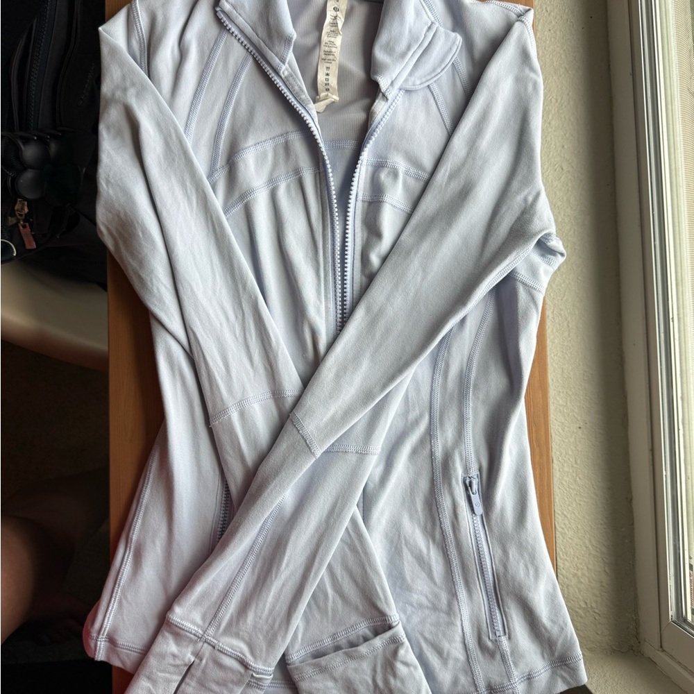 Lulu Lemon Light Blue Define Jacket